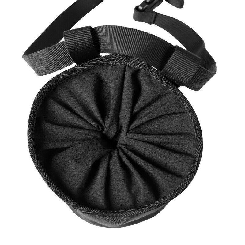 2pcs Climbing Chalk Bag with Adjustable Quick-clip Belt & Drawstring Closure for
