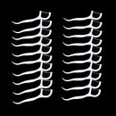 20X Dental Floss Flosser Picks Teeth Toothpicks Stick Oral Care Tooth CleanSP
