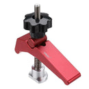 Woodworking Aluminum Alloy Quick Acting Hold Down T-slot T-track Clamp Set