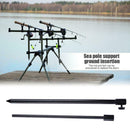 Carp Fishing Bank Stick Adjustable Aluminum Bandstick Fishing (48-75cm)