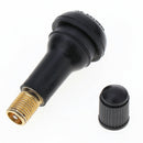 100pcs Auto TR413 Rubber Snap-in Tire Valve Stem for ATV Lawn Mower Boat Trailer