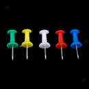 Maps & Notice Board, Colourful Push Pins Thumb Tack Stationery 100pcs/set