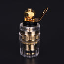 2X Amplifier Speaker  Terminal Binding Post Connector For 4mm Banana Plug OZ