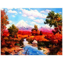 4 Pack Snow Scene DIY 5D Diamond Painting Kits Full Drill Cross Stitch Decor