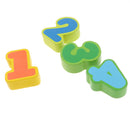 Wooden Number Block Puzzle Board Montessori Educational Math Numerical Learning