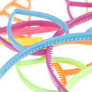 6Pcs/lot Multicolor headbands creative plastic hair hoop band girls headwear~