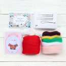 Handmade Santa Claus Felt Educational Toys Kids DIY Craft Kits For Children