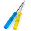 2 Tools Screwdriver Tri-Wing Phillips Screwdriver for Wii DS System Yellow  Y8F5