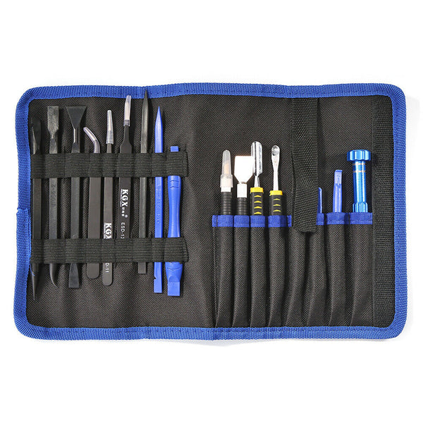 17 in 1 Phone Tablet Repair Tools Kit Dual Ends Spudger Pry Opening Tool A#S