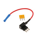 12v Car Add-a-circuit Fuse TAP Adapter Mini ATM APM Blade Fuse Holder (Includes
