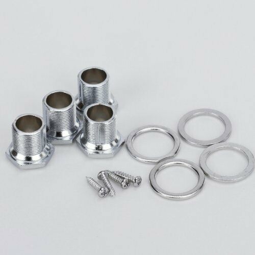 4 Pairs 4R Chrome Bass Tuners Machine Heads Tuning Pegs