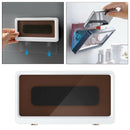 Wall Mounted Cell Phone Holder Case Bathroom Toilet Shower Makeup White