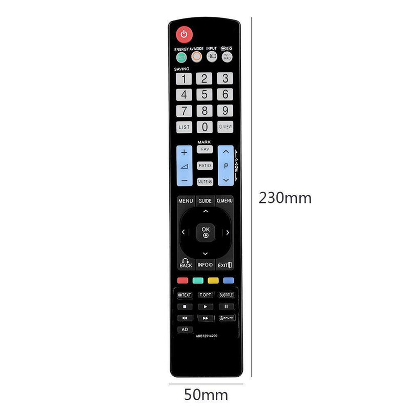 Replacement Remote Control for LG 42LE4500 AKB72914209 AKB74115502 AKB69680403