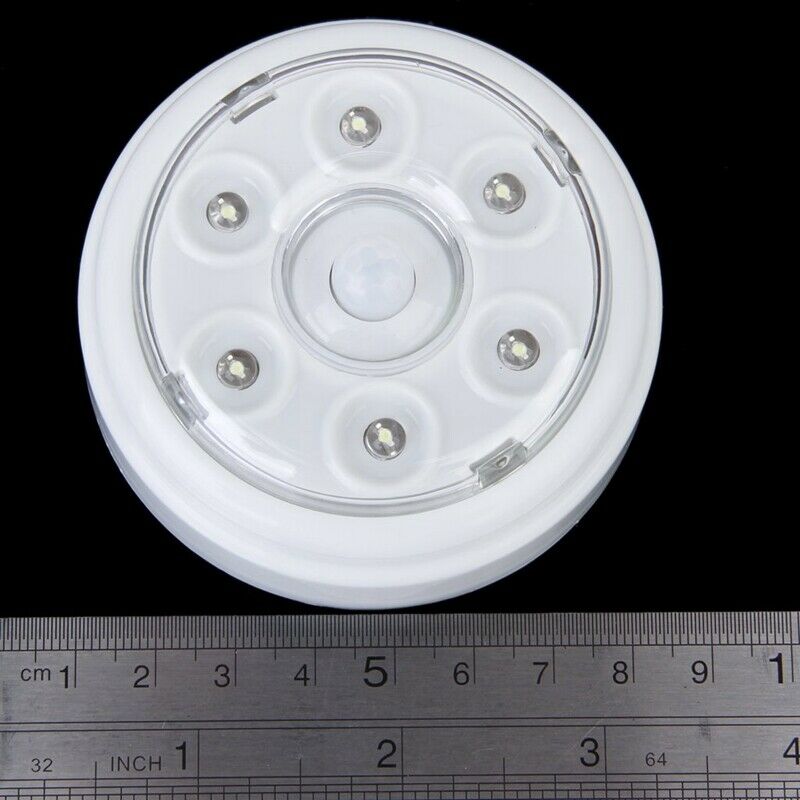 1 x DC 3-6V 6-LED Auto Infrared PIR Wireless Motion Sensor Detector Light L