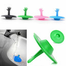1PC Washroom Hand Shape Sink Plug Water Rubber Sink Stopper. X7X1