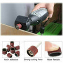 132Pcs Sanding Bands Drum Sleeve Nail Polishing Carving Mandrel Rotary Tool