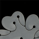 12x Double Layer Balloon Plum Blossom Arch Plastic Buckle For Birthday WeddingJR