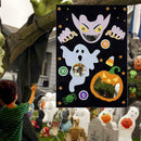 With Hanging Banner For Kids Halloween Bean Bag Set Toss Game Decoration B7R6