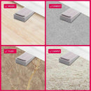 Door Hold Stops, Stop Door to Floor, Anti-slip Rubber, Without Bore Drill, BP3K1