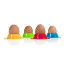 4 Pcs Silicone Egg Cups In Modern Design Holders Set Serving Kitchen Boiled W2A3