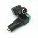 DC Power Male 5.5 x 2.1mm Jack Adapter Cable Plug Connector for CCTV / SLS