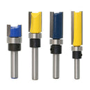 1/4''Shank Top Bearing Mortise/Template Flush Trim Pattern Router Bit 11.9mm