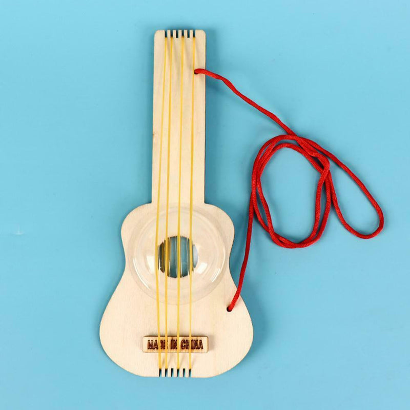 Creative DIY Guitar Toys Small Production Craft Experiment Materials Kit