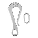 Pelican Hook & Eye with Quick Release Link Stainless Steel 316 Marine Boat GSR