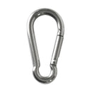 10x Carabiner Clip Snap Spring Hooks Keyring Buckle Camping Carabina 5x50mm