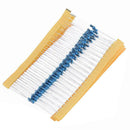 30*20pcs 1% 1/4W Resistor Pack Five Colored Metal Film Ring Resistance