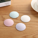 5Pieces Rubber Crash Pad, Home Door Doorknob Back Wall Protector Savior Crash