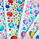 Diamond Self Adhesive Rhinestone Crystal Bling Stickers Phone Decor Craft3c