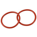 10 pcs Silicone O-Ring Oil Seal Seals Washer Red 32 x 2.5 x 27mm C8V6