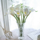 64cm Real Latex Touch Calla Lily Flowers Bridal Wedding Bouquet Flower White