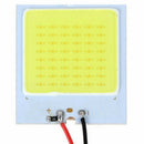 8Pcs 48-SMD COB White Panel LED T10 Car Interior Panel Light Dome Lamp Bulb 12V