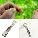 1pcs Fly Fishing Nippers Line Cutter Clipper Tie Fast Nail Knot Tying Too SQS