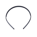 Lady Plastic Tooth Waterproof Headband Hair Hoop Hairband 2 Pcs Black