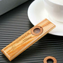 Wooden Kazoo Mouth Flute Portable Music Lovers Woodwind Flute Instrument