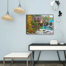 Hut 5D Full Round Diamond Painting DIY Cross Stitch Embroidery (LD341) A