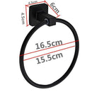 Towel Ring and Tissue Holder Set, Shiny Towel Ring and Tissue Holder for BatE7H4