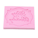 Happy Birthday Silicone Mould Cake Decorating Lace Impression Mat Baking M WII