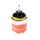 5Pcs 3" Buffing Pad Auto Car Polishing Wheel Kit Buffer + Drill Adapter NewestMO