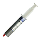 Large syringe type gray thermal grease computer accessories for CPU cooling