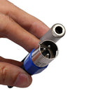 1/4" 6.35mm Stereo Female Jack to XLR 3-Pin Female Audio Cable Mic Adapter
