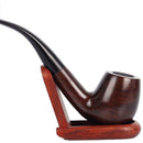 Durable wooden pipe stand rack foldable holder for tobacco smoking pipe ciga M&O