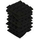 12 pcs -Soundproofing Foam Sound Absorption Pyramid Studio Treatment Wall P