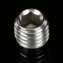 330 Pieces 304 Stainless Steel M3/4/5/6/8 Hex Head Socket Set Screw Assortm