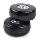 2PCS Luggage Suitcase Rubber Wheels Roller Axles Repair Replacement OD 50mmx20mm