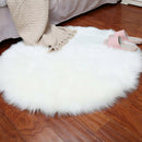faux sheepskin wool carpet 30 x 30 cm Fluffy soft longhair decorative carpe