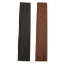 Handcraft Blackwood Ukulele Blank Fretboard Fingerboard Plate DIY Black